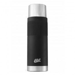 Термос Esbit® SCULPTOR stainless steel vacuum flask with silicon sleeve VF1000SC-SL-BK