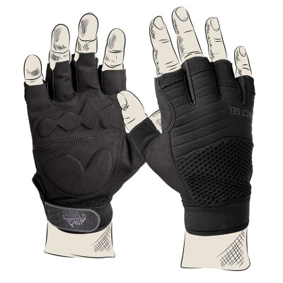 Перчатки Helikon-Tex® HALF FINGER Gloves